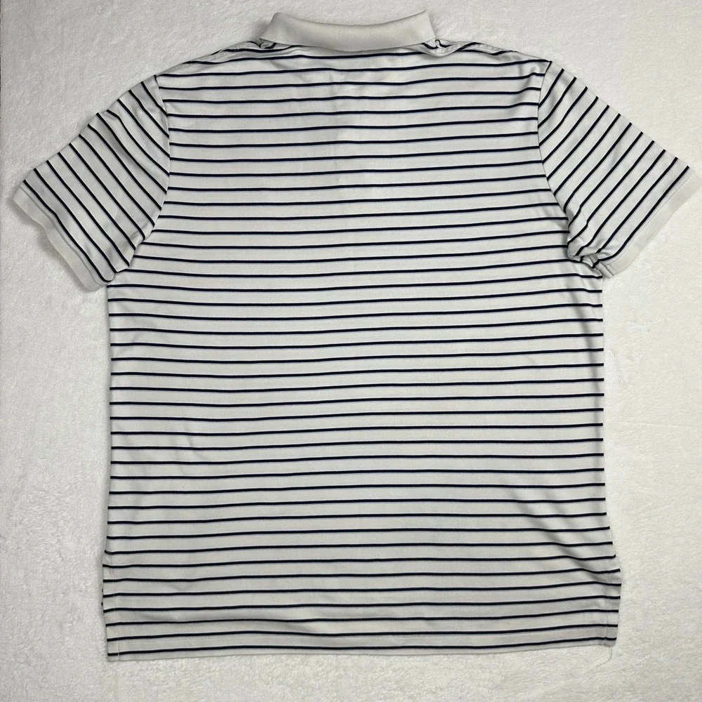 Polo Ralph Lauren Shirt Mens XL Pima Soft Touch Stripe Performance‎